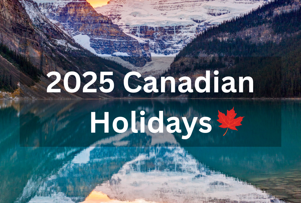 2025 Canadian Holidays