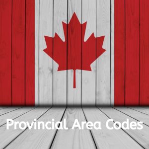 Provincial Area Codes - Canada Telephone Area Codes