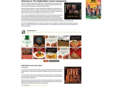 Global Meat Lovers - WebsiteSEOCanada.com